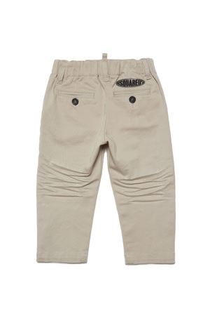 Chinos in cotone beige DSQUARED KIDS | DQ2150D0093DQ717